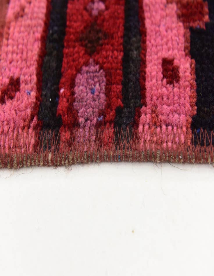 Detail image of  5' 9 x 7' 7  Hand Knotted Ultra Vintage Persian Wool Rug