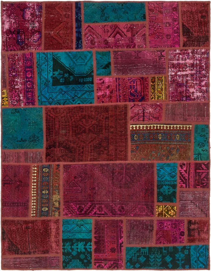  5' 6 x 7' 7  Hand Knotted Ultra Vintage Persian W...