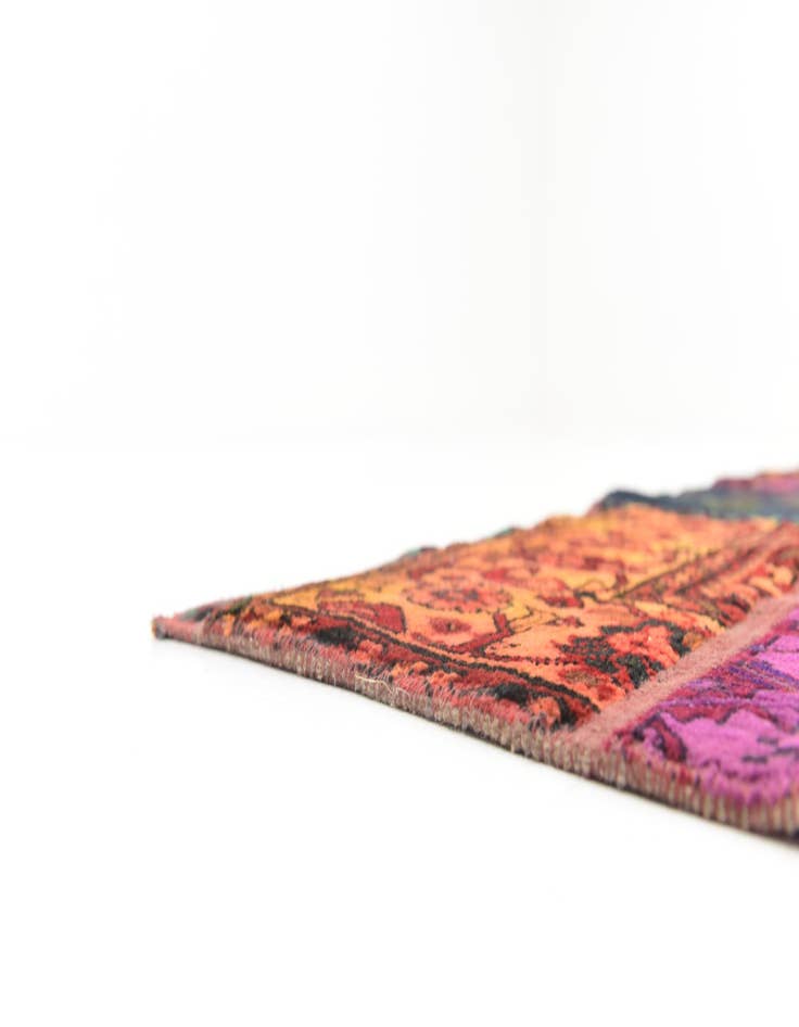 Detail image of 5' 5 x 6' 10 Hand Knotted Ultra Vintage Persian Wool Rug