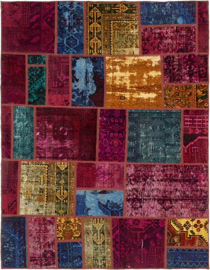  6' x 7' 8  Hand Knotted Ultra Vintage Persian W...