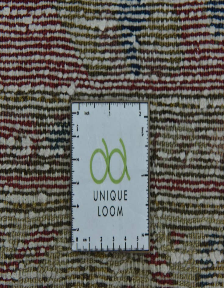 Detail image of  6' 2 x 9' 2  Hand Knotted Ultra Vintage Persian Wool Rug