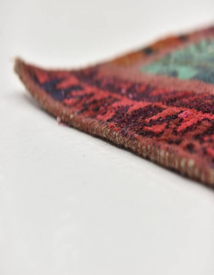 Detail image of  5' 5 x 8' 3  Hand Knotted Ultra Vintage Persian Wool Rug