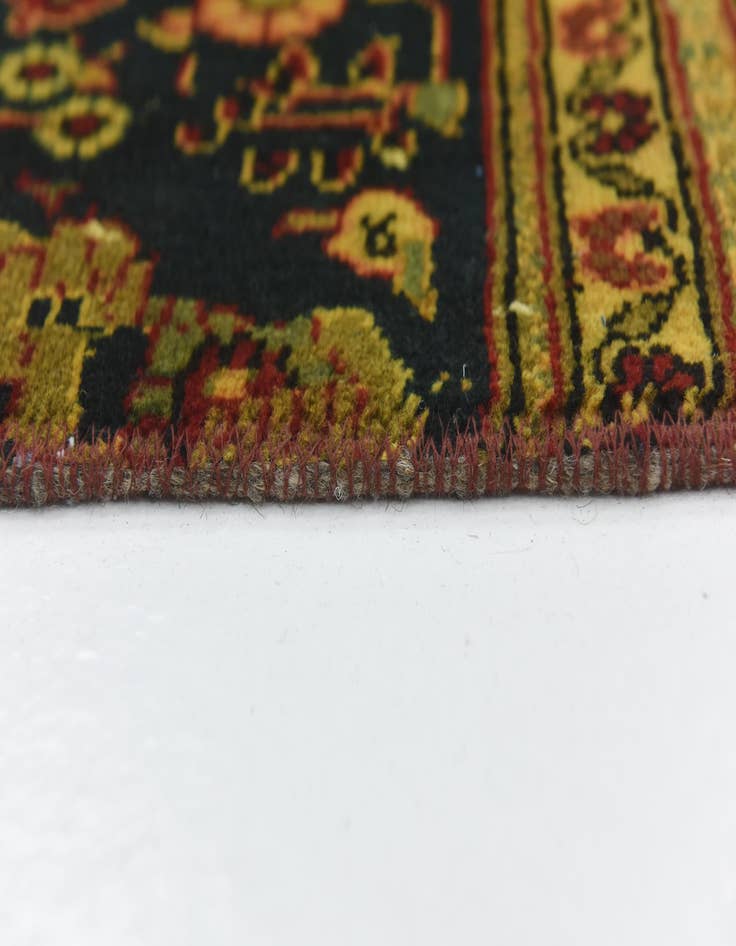 Detail image of  5' 8 x 7' 6  Hand Knotted Ultra Vintage Persian Wool Rug