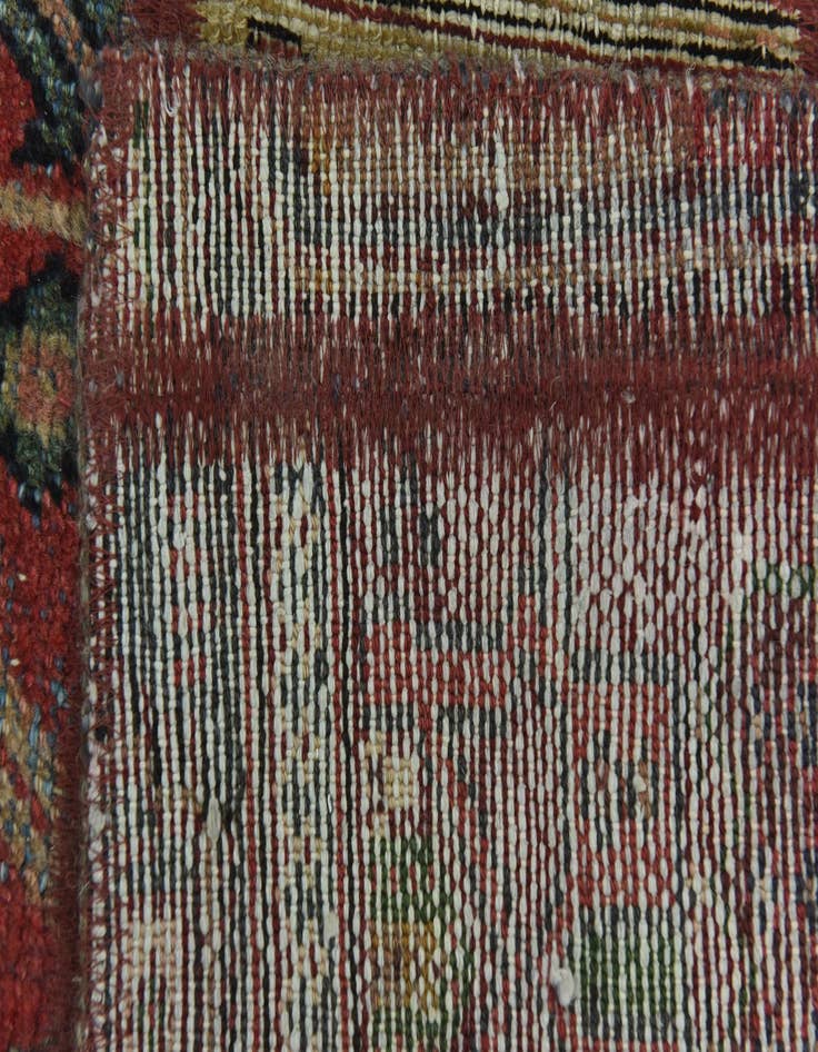 Detail image of  6' 9 x 9' 4  Hand Knotted Ultra Vintage Persian Wool Rug