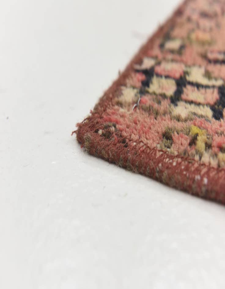 Detail image of  6' 9 x 9' 4  Hand Knotted Ultra Vintage Persian Wool Rug