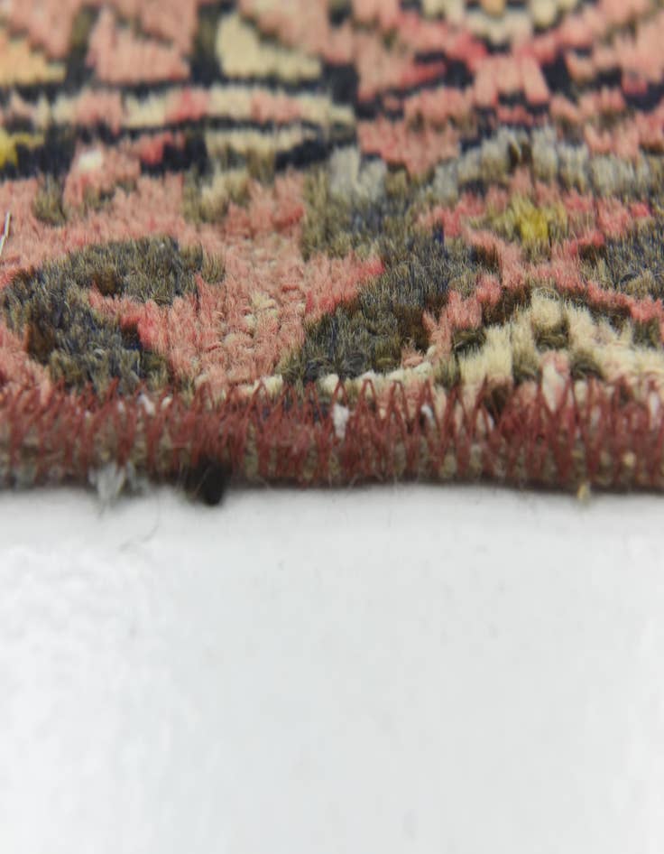 Detail image of  6' 9 x 9' 4  Hand Knotted Ultra Vintage Persian Wool Rug