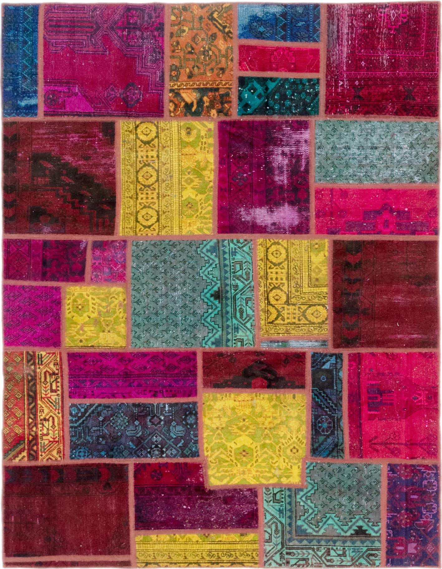 Primary image of  5' 8 x 8'  Hand Knotted Ultra Vintage Persian Wool Rug