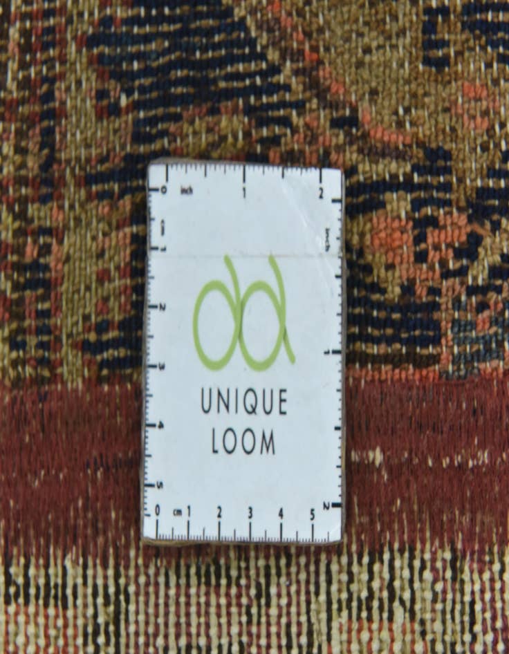 Detail image of  6' 2 x 8' 8  Hand Knotted Ultra Vintage Persian Wool Rug