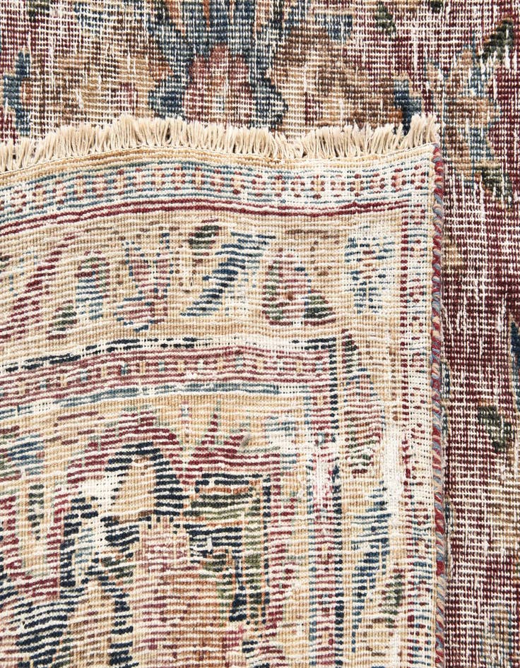 Detail image of  9' 3 x 12' 7  Hand Knotted Ultra Vintage Persian Wool Rug