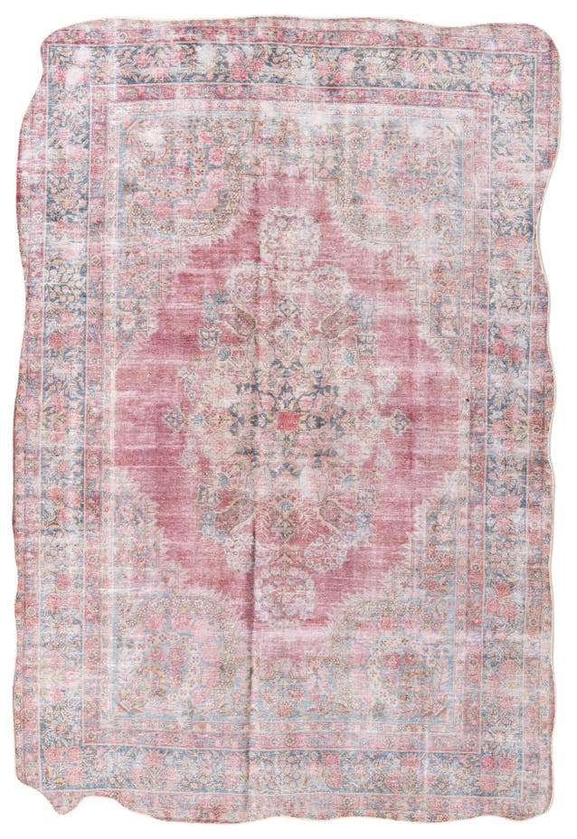 6' 7 x 9' 8 Hand Knotted Ultra Vintage Persian W...