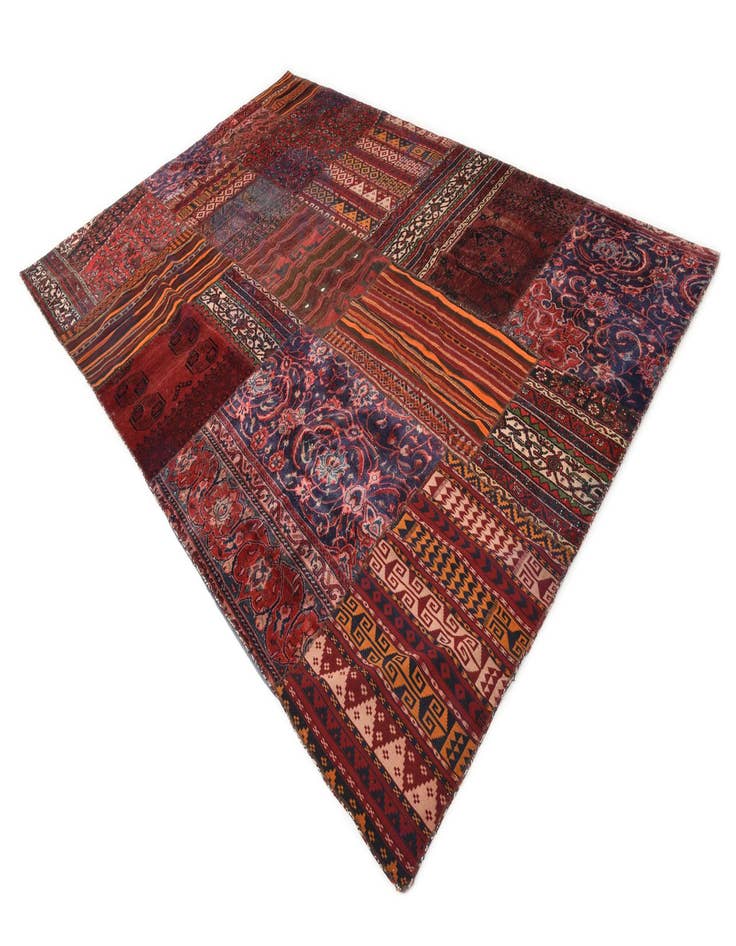 Detail image of  8' 4 x 12' 7  Hand Knotted Ultra Vintage Persian Wool Rug