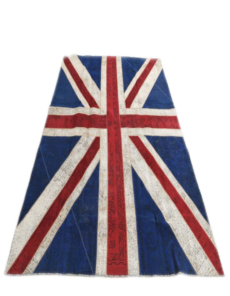 Detail image of  7' x 9' 2  Hand Knotted Ultra Vintage Persian Wool Rug