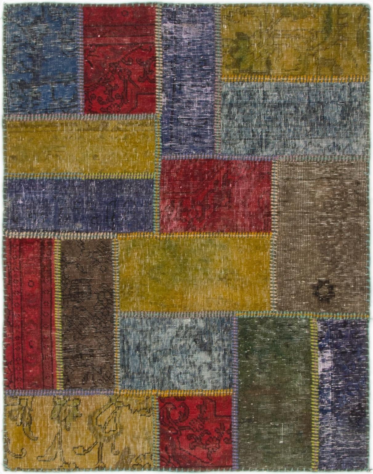  3' x 4'  Hand Knotted Ultra Vintage Persian Wool Rug