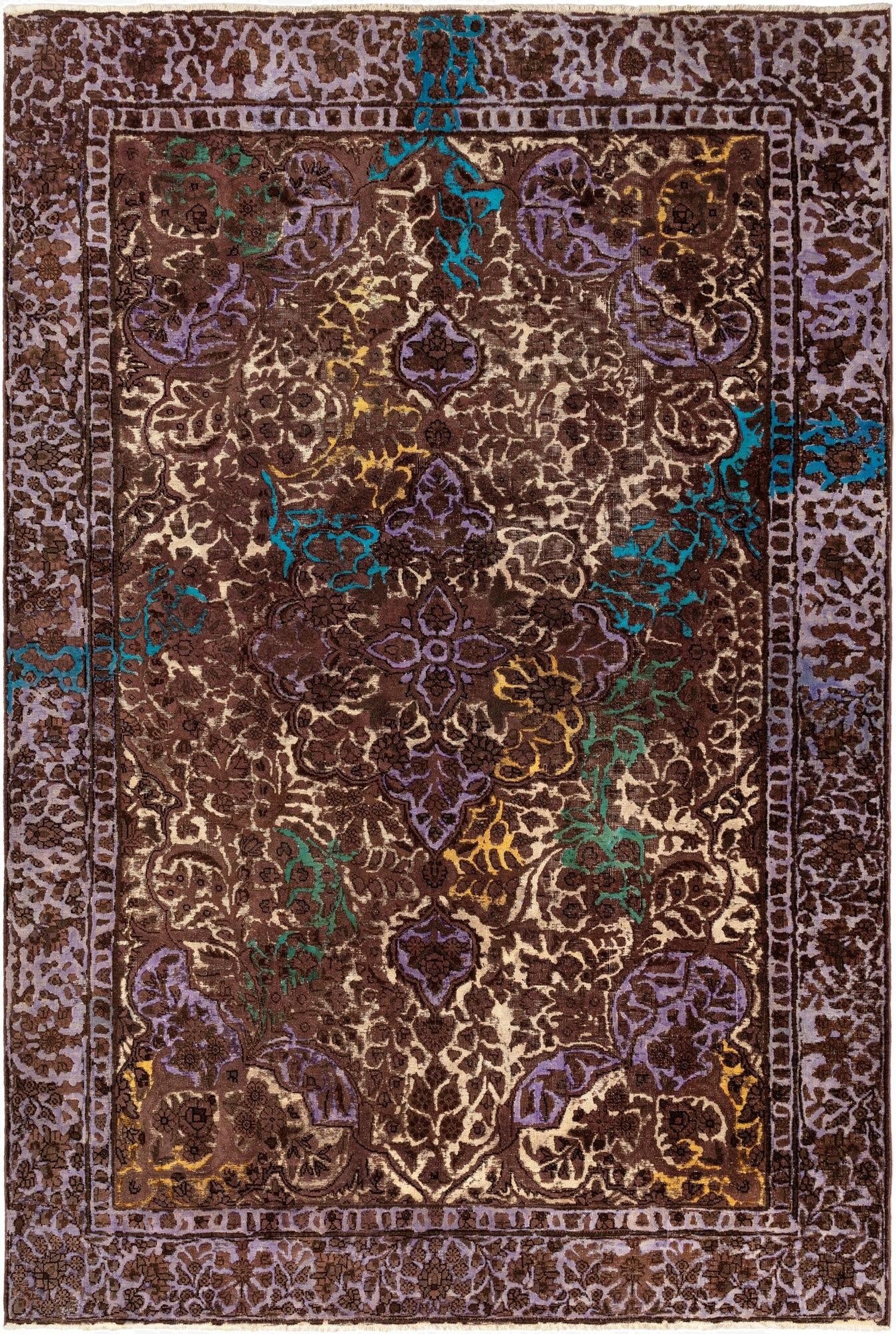  6' 3 x 9' 7 Vintage Royal Wool Rug