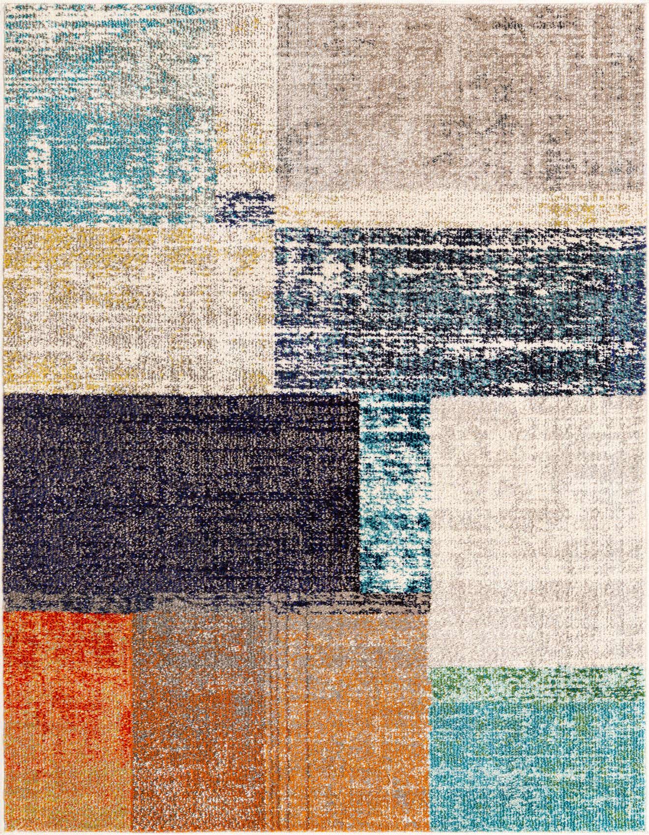 Primary image  4' x 6'  Washable Vivid Rug