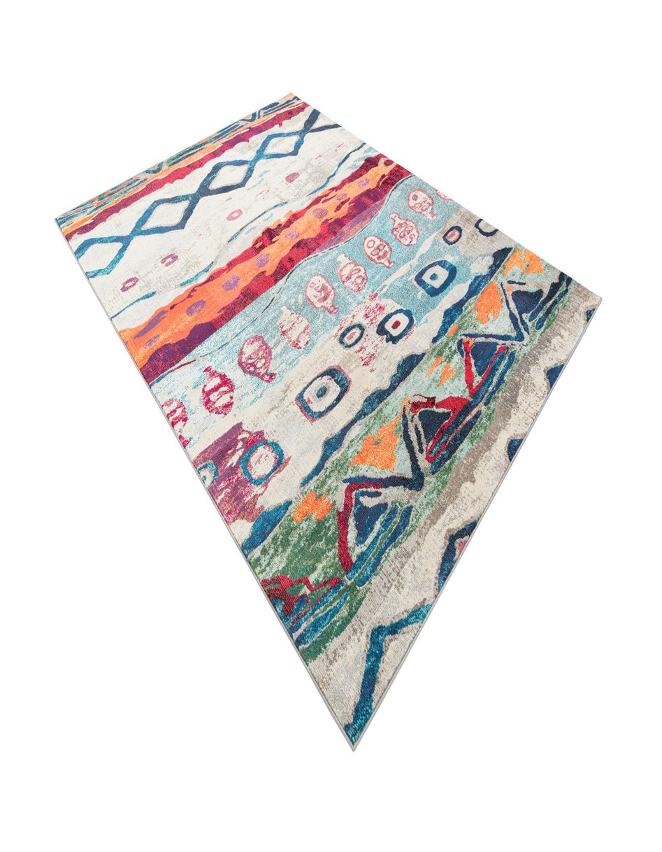 Multicolor 7' 10 x 10' Vivid Rug | Rugs.com