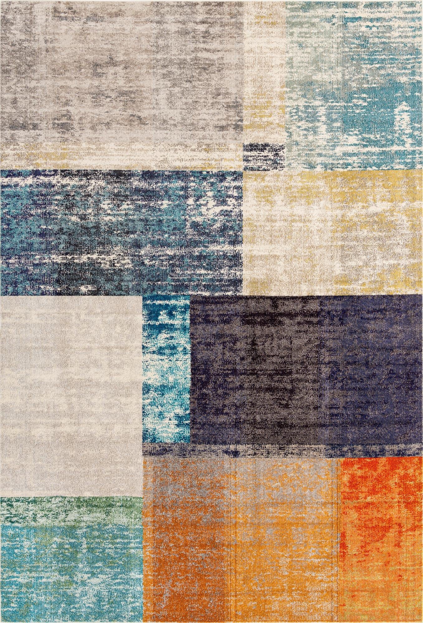  9' 10 x 14'  Washable Vivid Rug