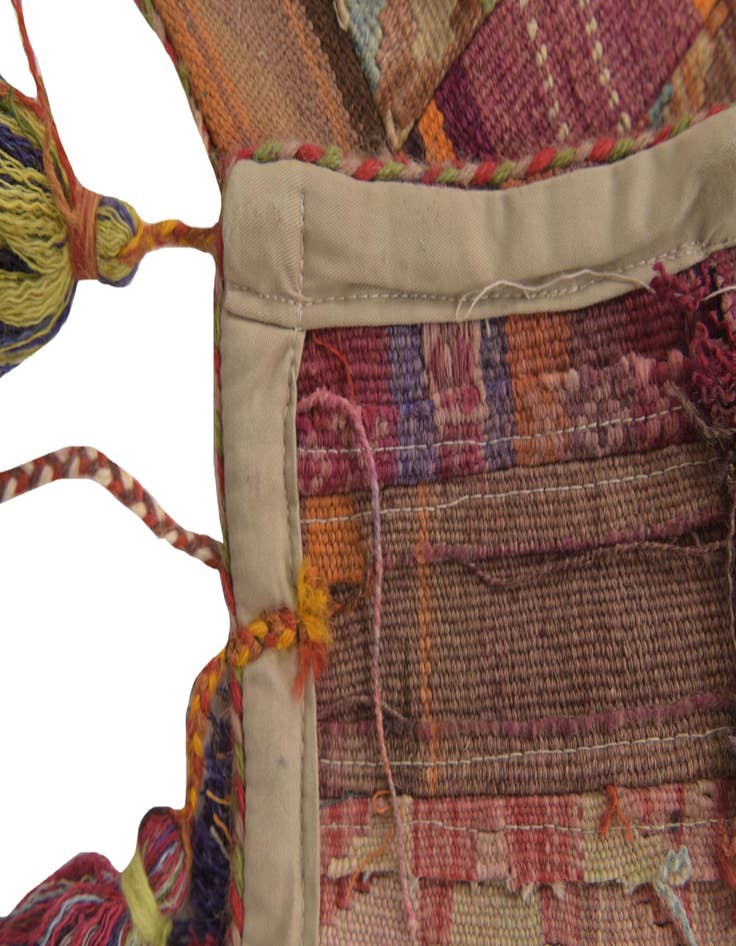 Detail image of  1' 9 x 4' 2  Hand Woven Wall Art Wool Rug