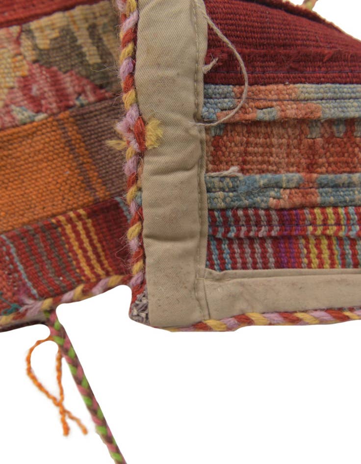 Detail image of  1' 8 x 4' 5  Hand Woven Wall Art Wool Rug