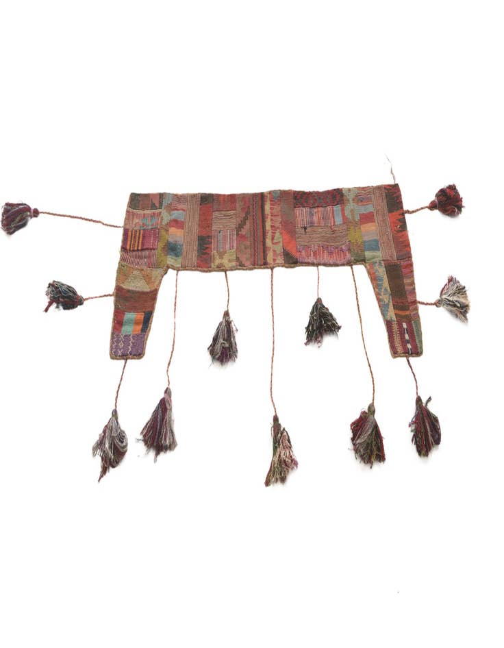 Detail image of  1' 9 x 4' 3  Hand Woven Wall Art Wool Rug