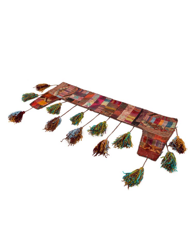 Detail image of  1' 9 x 4' 3  Hand Woven Wall Art Wool Rug