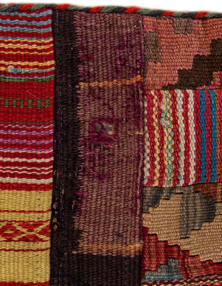 Detail image of  1' 9 x 4' 3  Hand Woven Wall Art Wool Rug