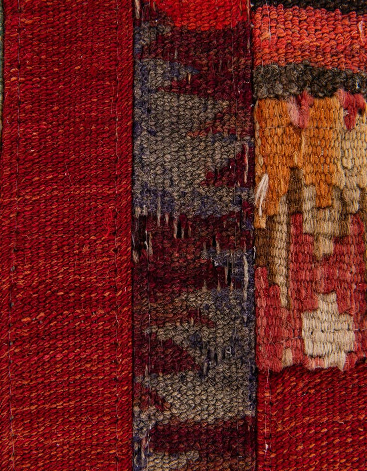 Detail image of  1' 8 x 4' 5  Hand Woven Wall Art Wool Rug