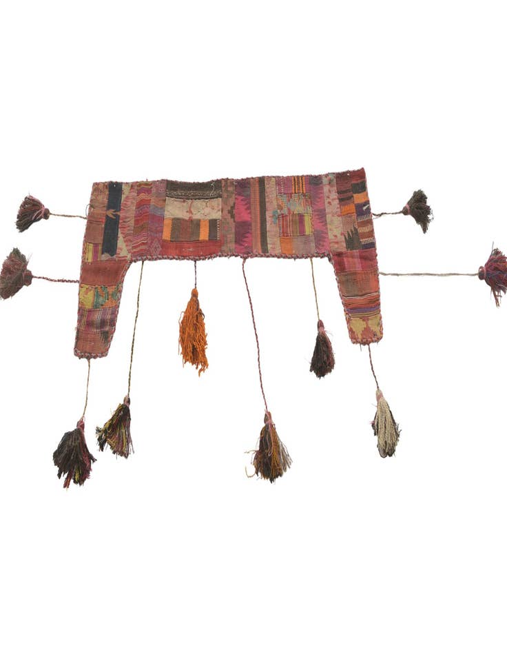 Detail image of  1' 8 x 4' 3  Hand Woven Wall Art Wool Rug