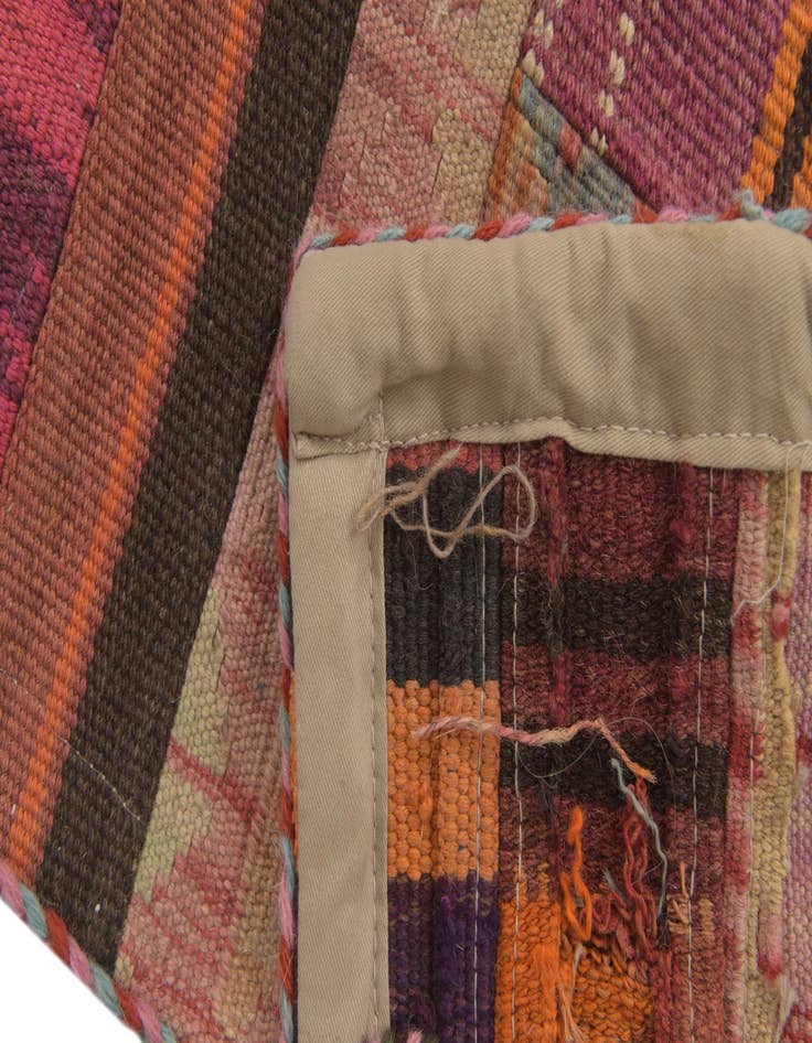 Detail image of  1' 8 x 4' 3  Hand Woven Wall Art Wool Rug