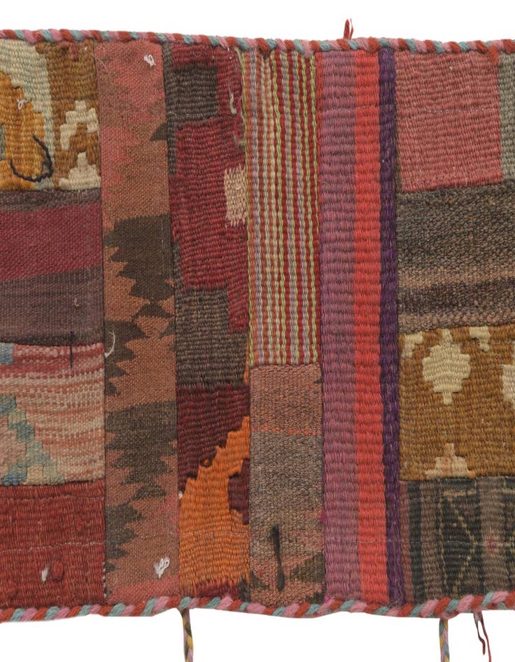Detail image of  1' 9 x 4' 3  Hand Woven Wall Art Wool Rug