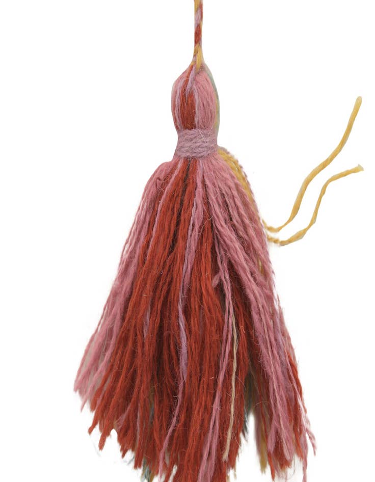 Detail image of  1' 9 x 4' 3  Hand Woven Wall Art Wool Rug