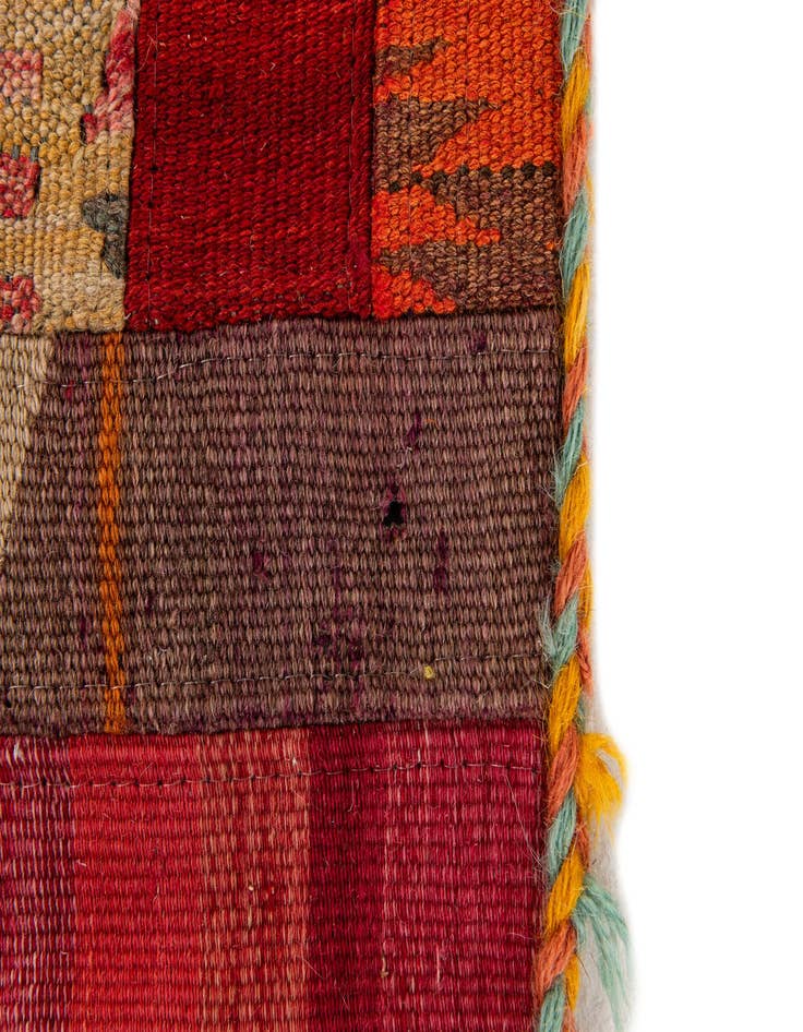Detail image of  1' 8 x 4' 5  Hand Woven Wall Art Wool Rug