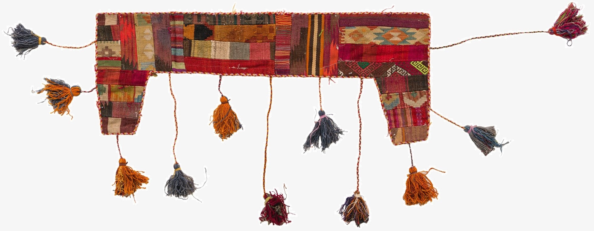  1' 8 x 4' 5  Hand Woven Wall Art Wool Rug