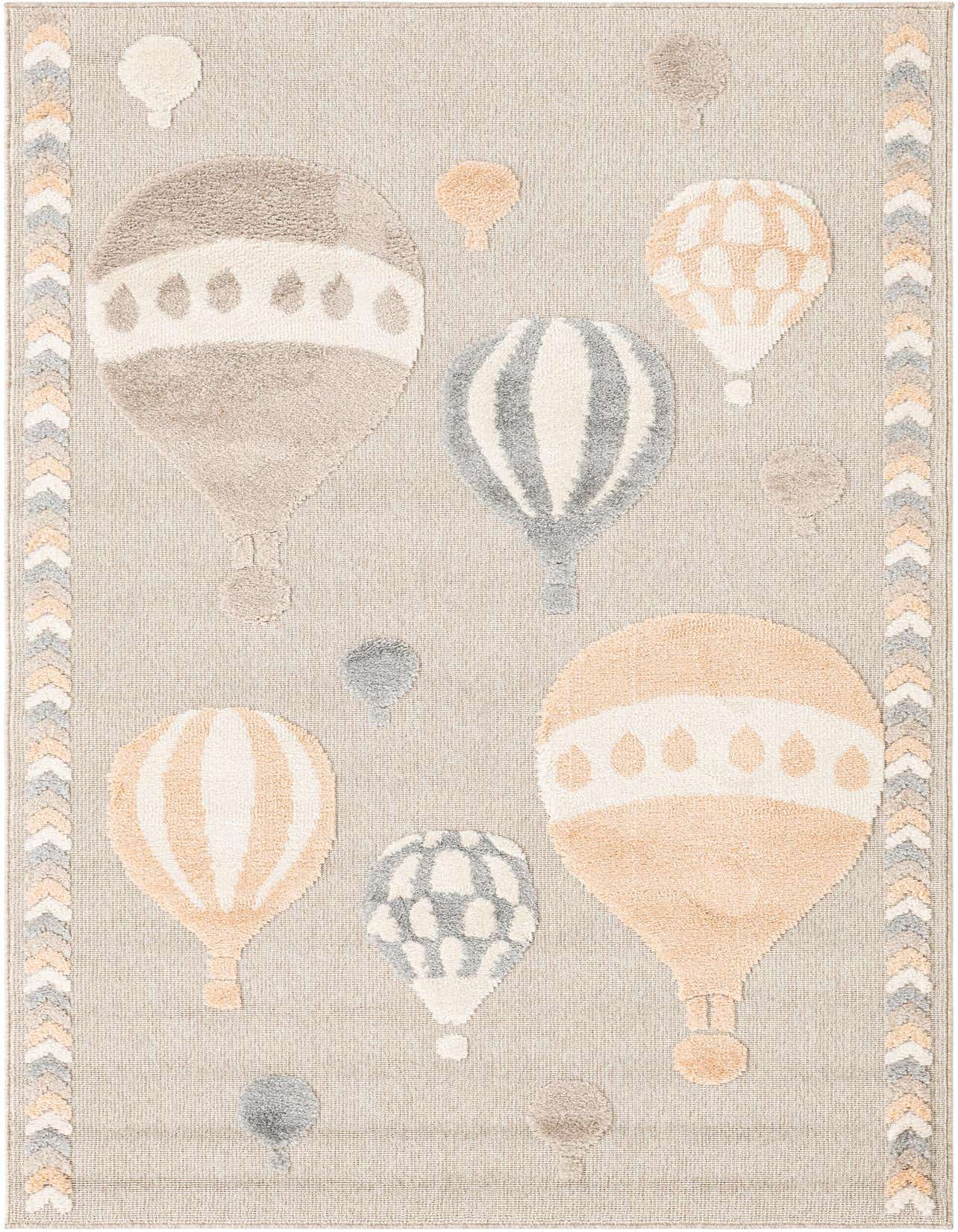 Primary image  5' 3 x 8' Whimsy Kids Rug