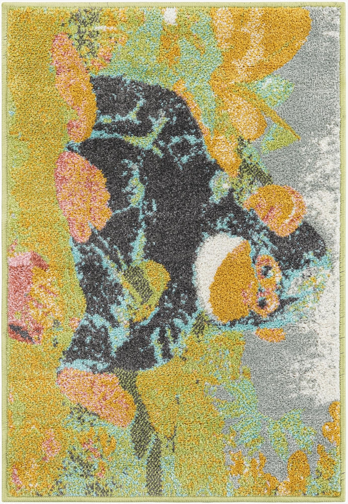  2' 2 x 3' 1 Gorilla Whimsy Kids Rug