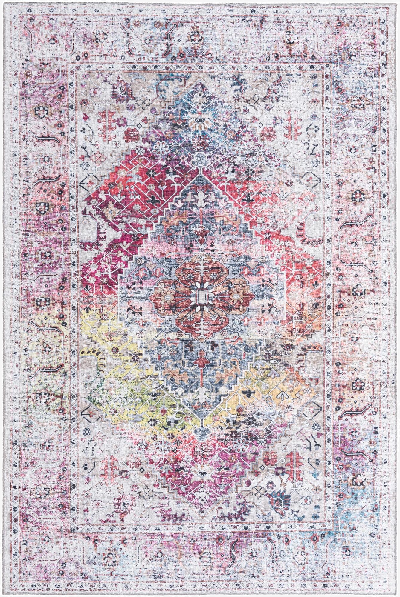  6' x 9'  Washable Yara Rug