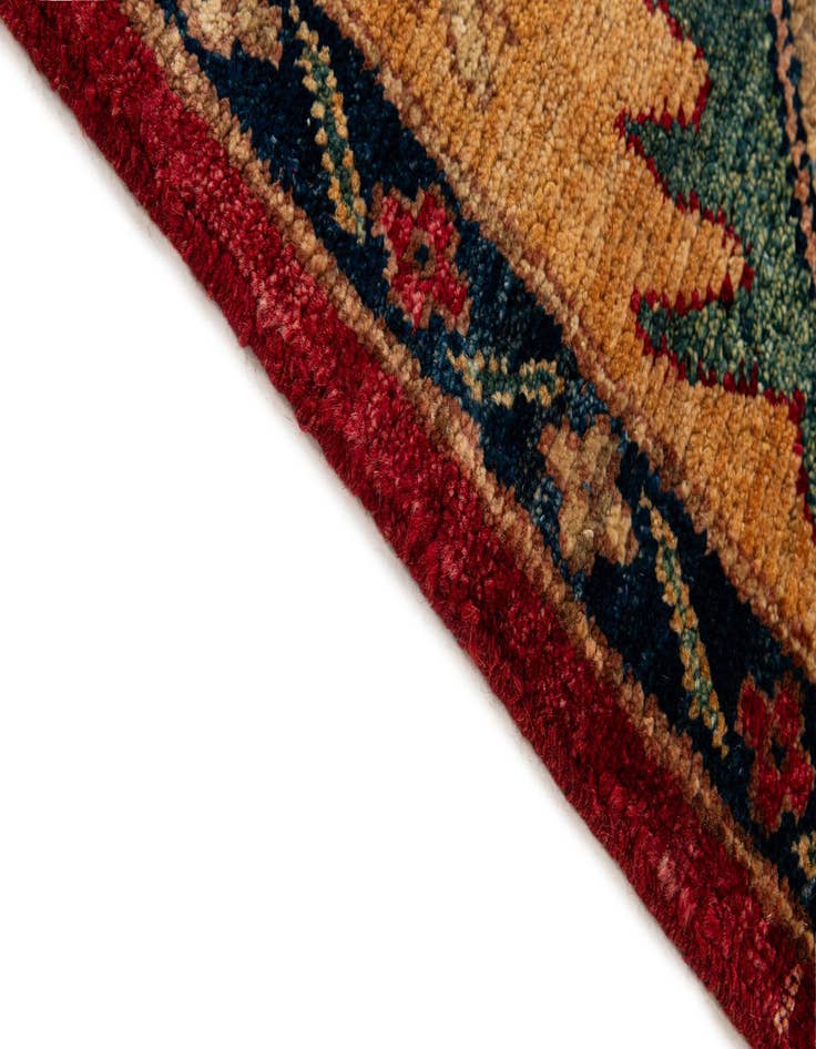 Detail image of  5' 10 x 7' 8  Hand Knotted Ziegler Wool Rug