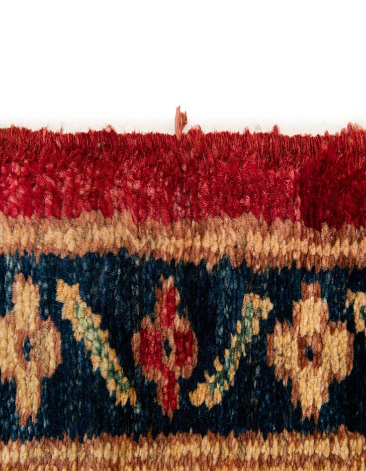 Detail image of  5' 10 x 7' 8  Hand Knotted Ziegler Wool Rug
