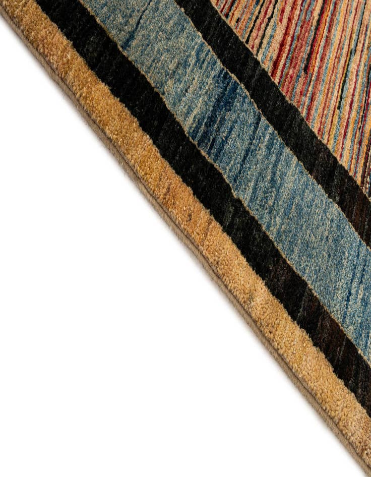 Detail image of  4' 11 x 6' 6  Hand Knotted Ziegler Wool Rug