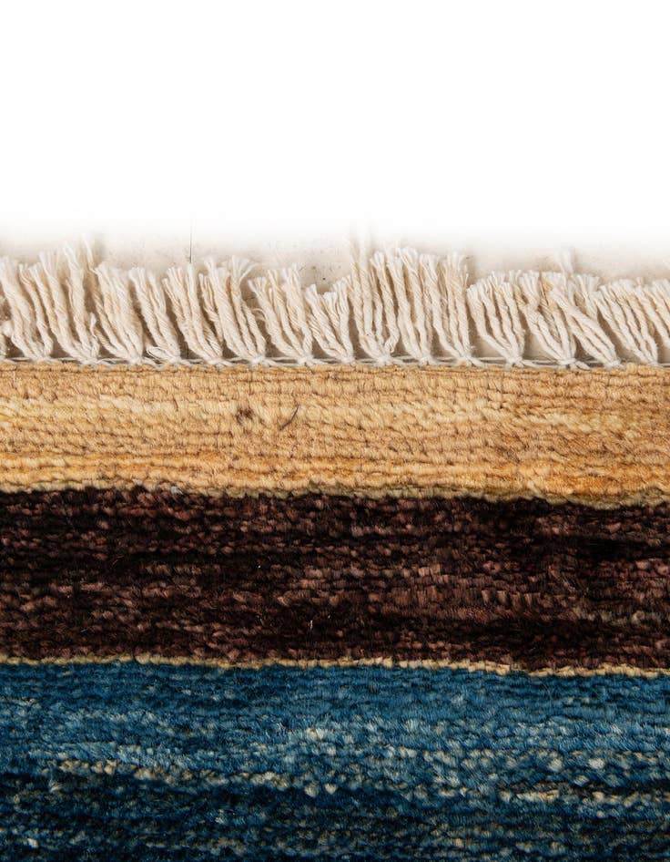 Detail image of  4' 11 x 6' 6  Hand Knotted Ziegler Wool Rug