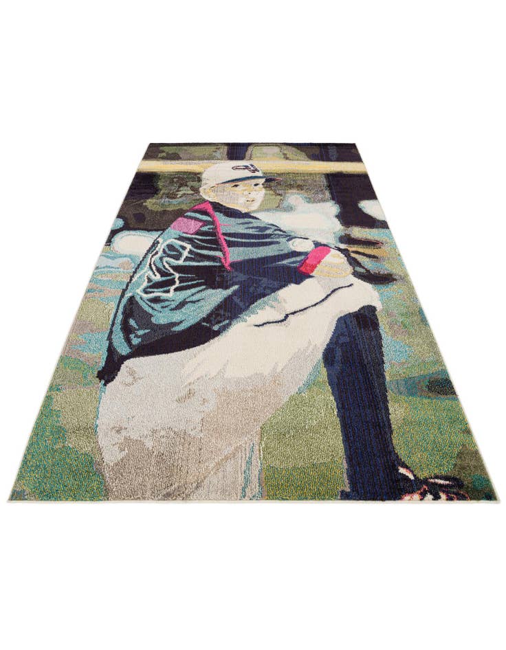 Detail image of  4' 10 x 8' Zoey Rug