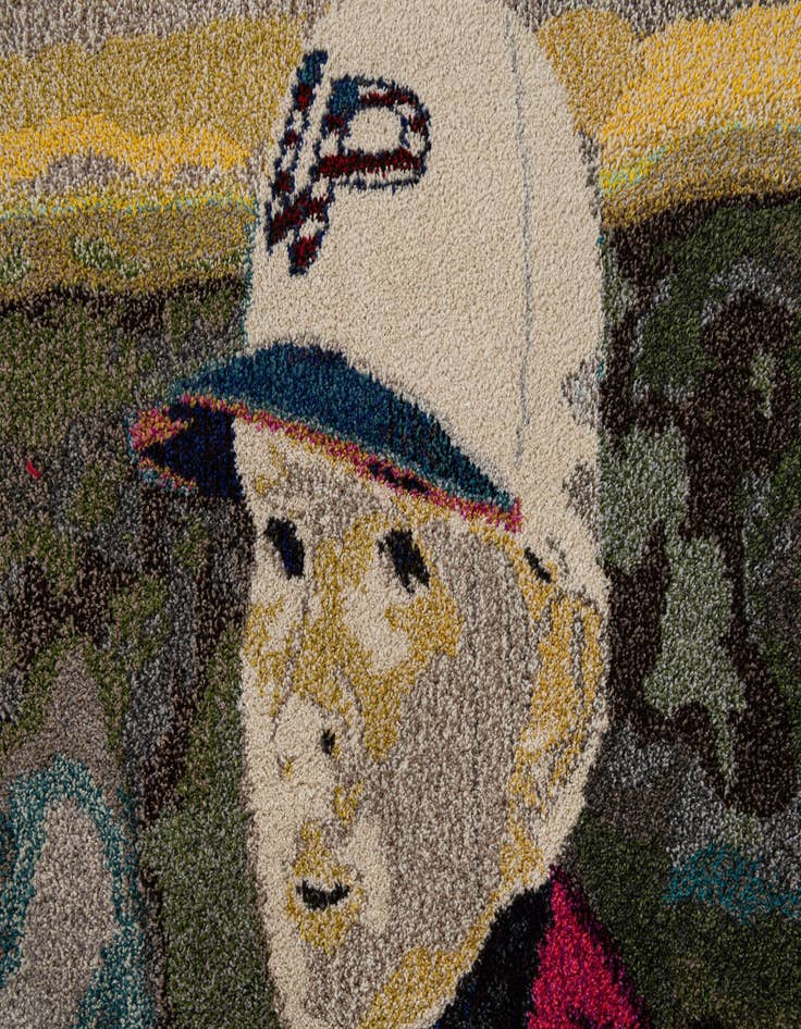 Detail image of  4' 10 x 8' Zoey Rug