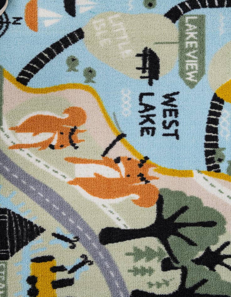 Detail image of  3' 3 x 4' 4 Zoey Rug