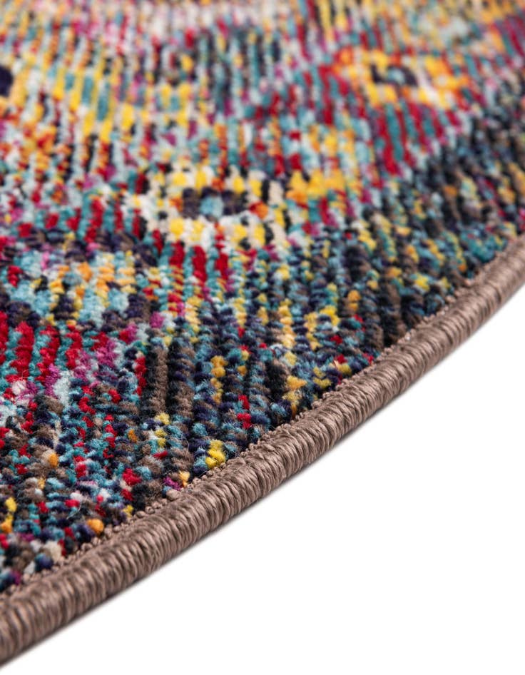 Detail image of  7' x 7' Amulet Round Rug