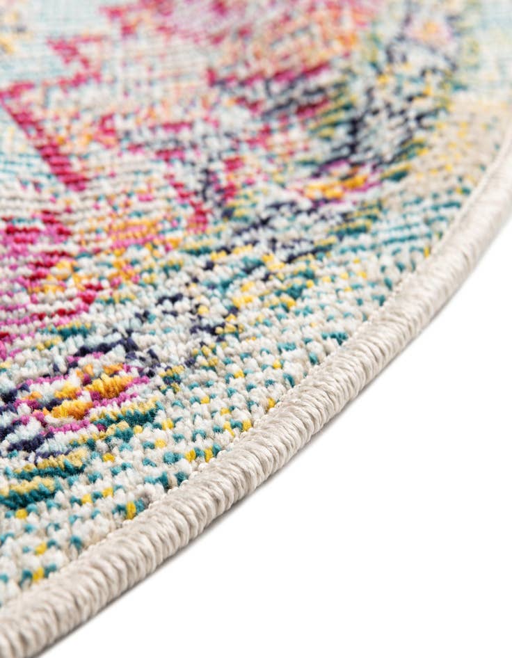 Detail image of  5' x 5' Amulet Round Rug