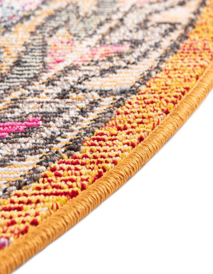 Detail image of  7' x 7' Amulet Round Rug