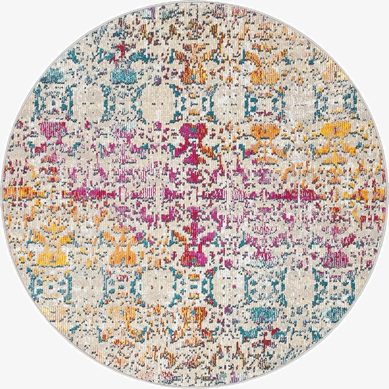  4' x 4' Amulet Round Rug