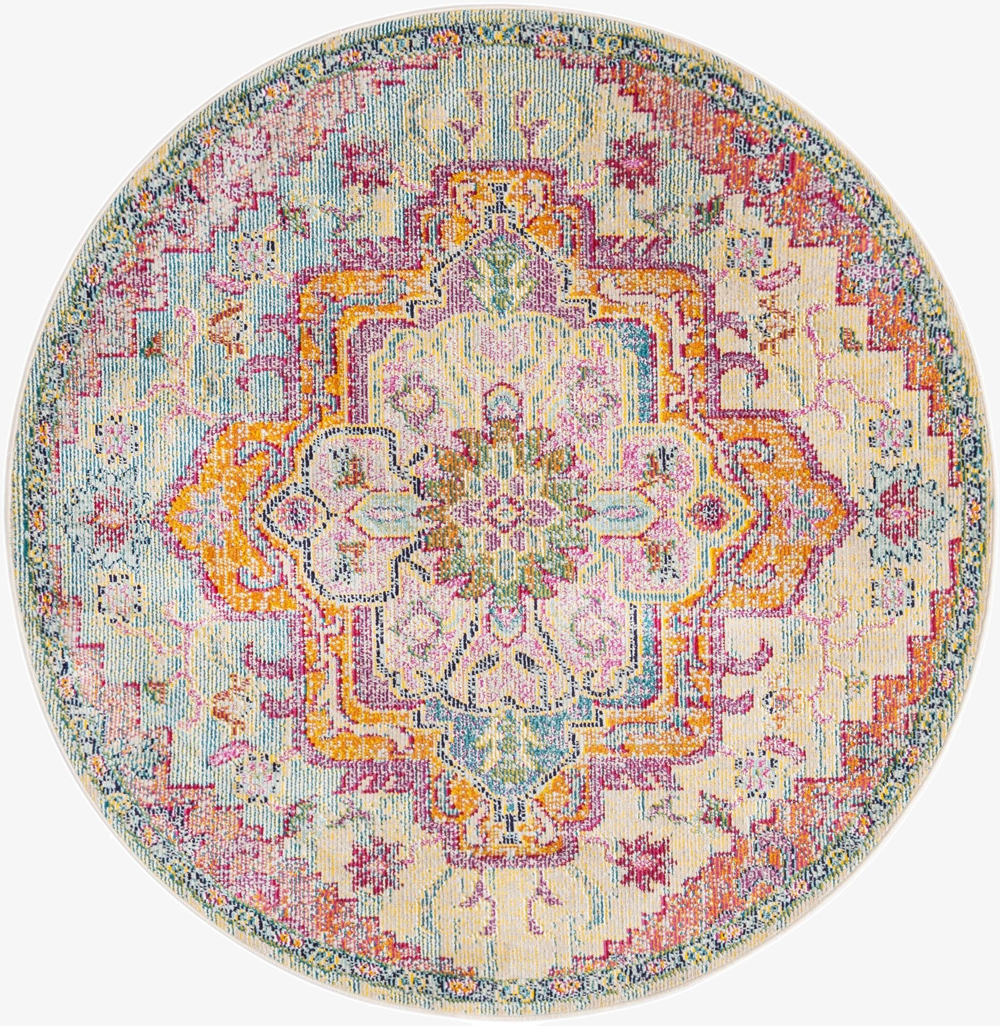  5' x 5' Amulet Round Rug