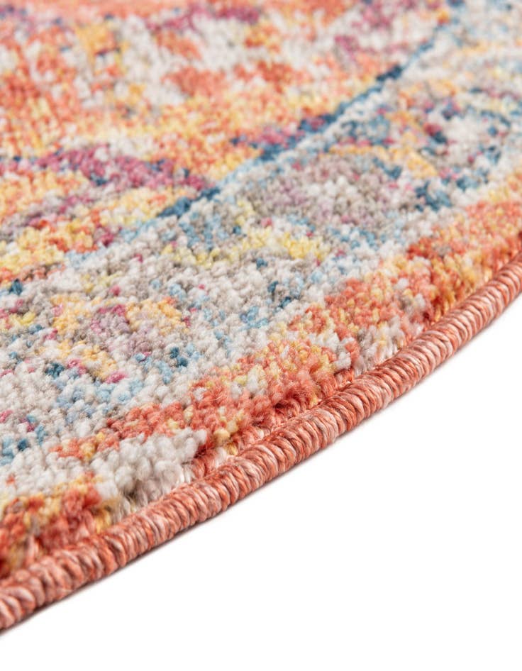 Detail image of  5' x 5' Andromeda Round Rug