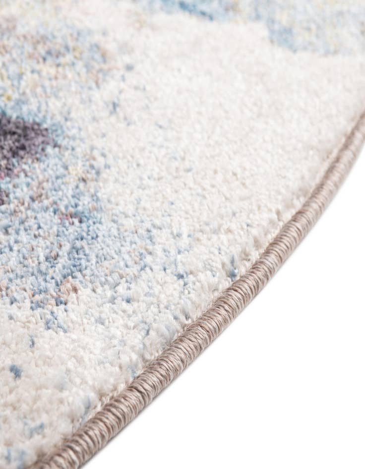 Detail image of  8' x 8' Andromeda Round Rug